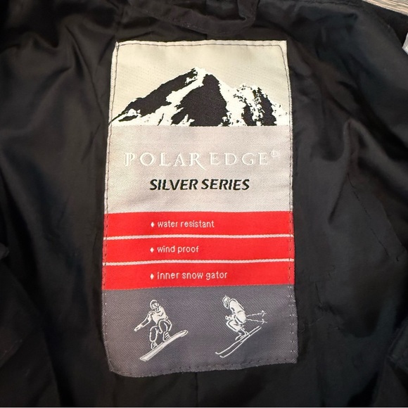 Polar Edge Silver Series Men’s Black Snow Ski Pants Insulated Waterproof - Picture 6 of 12